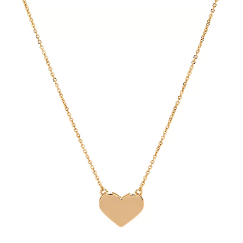 Golden Heart Pendant Necklace