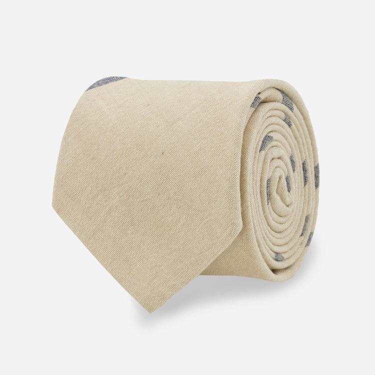 Devrix Cream Textured Necktie